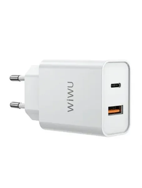 Блок WIWU Quick 20Вт USB-C+USB-A